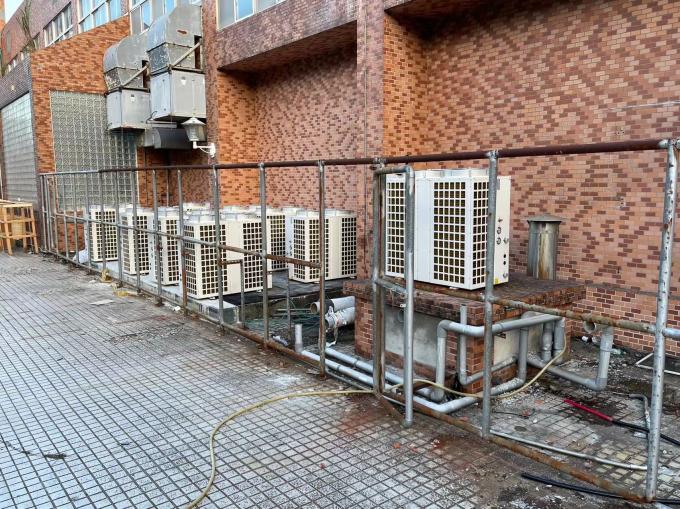 36KW 定制热泵 - 技术细节和控制面板概览