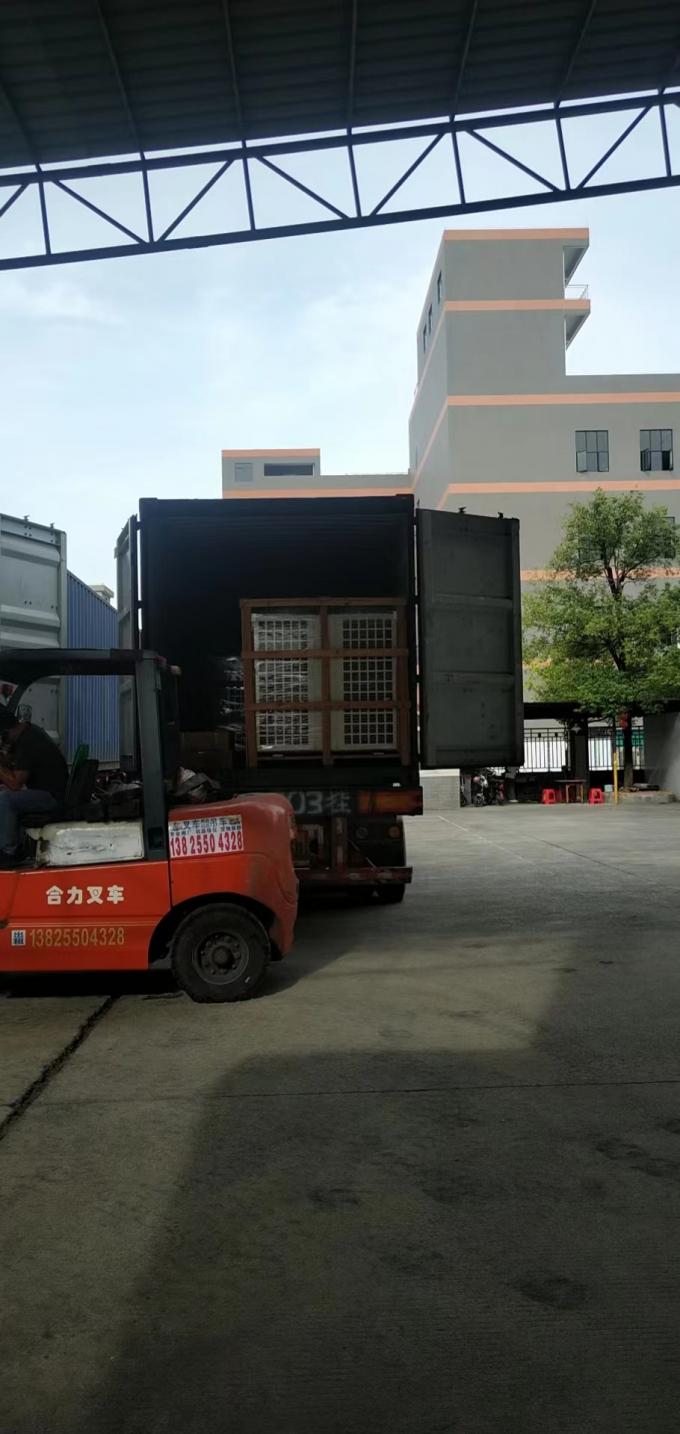 36KW 定制热泵 - 侧视图，展示内部组件和结构