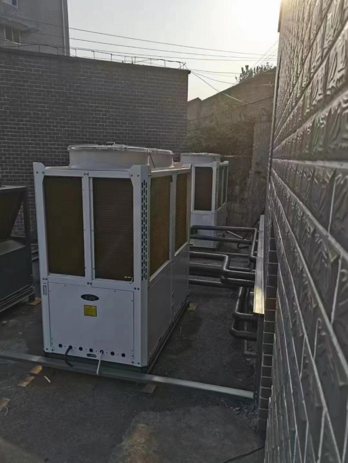 210KW商用热泵机组 - 内部组件