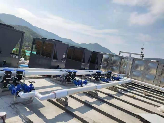 60kW空气源热泵 - 内部组件