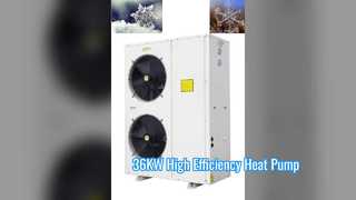36KW EVI Industrial Heat Pump High Efficiency Heating Solution