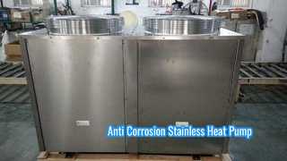Solution anti-corrosion pour pompe à chaleur en acier inoxydable Meidibao
