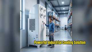 کولر صنعتی MEIDIBO هوا خنک کننده قدرتمند برای کارخانه ها